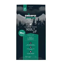 Chicopee  HNL Soft Maxi храна за кучета с щраус и картофи, едра гранула, 12 кг