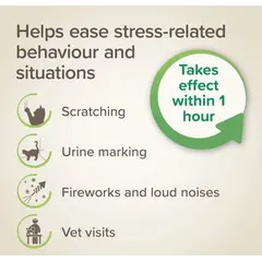 Beaphar StressLess Herbal Calming Spot-On успокояващи пипети за котки, 3 бр
