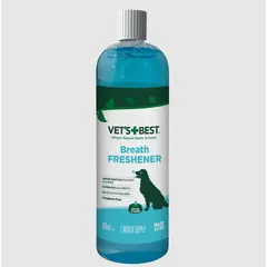 Vet's Best Breath Freshener - Вода за уста за кучета, за свеж дъх с мента и карамфил - 500 мл