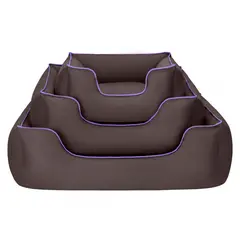 Pet Comfort Alpha водоустойчиво легло за кучета и котки, устойчивo на петна, кафяво, М, 65х80 см