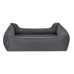 Pet Comfort Bravo легло за кучета и котки, с ортопедична пяна, тъмно сиво, S, 75х60 см