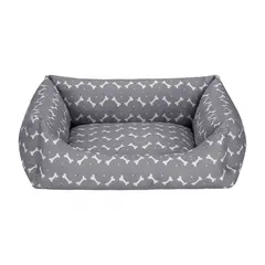 Pet Comfort Uniform легло за кучета и котки, сиво-бяло, XS, 50х40 см
