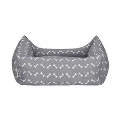 Pet Comfort Uniform легло за куче кучета и котки, сиво-бяло, S, 60х50 см