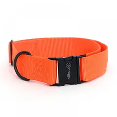 Anipro  Extra Strong Black нашийник лента 40мм/45-70см - оранж с черна тока
