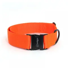 Anipro  Extra Strong Black нашийник лента 40мм/45-70см - оранж с черна тока