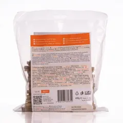 Anipro  Real Meat - лакомство за кучета, солети от телешка кожа, 12 см, диаметър 4/6 мм, 5-6 г, 80 бр