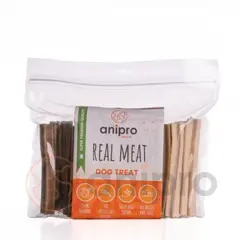Anipro  Real Meat - лакомство за кучета, дентални пръчки, 12.5 см, 1 кг