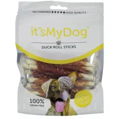 Its my dog It`s My Dog лакомство за кучета, солети от кожа с патешко месо, 80 г
