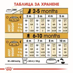 Royal Canin Poodle Puppy - пълноценна суха храна за подрастващи кучета от порода пудел - 500 г