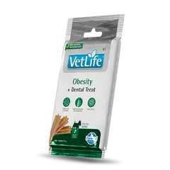 Vet Life Obesity Dental Treat Mini – Дентални стикове за контрол на теглото при кучета от мини породи - 60 г
