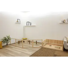 Kerbl Luxury wooden home for Guinea pigs - Луксозен дървен дом за  Морски свинчета и други малки животни - 114 / 76 / 40 см