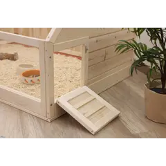 Kerbl Luxury wooden home for Guinea pigs - Луксозен дървен дом за  Морски свинчета и други малки животни - 114 / 76 / 40 см