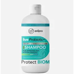 anipro Live Probiotic+ Protеct Biom - пробиотичен шампоан за кучета за защита на микробиома, 250 мл