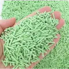 Tofu Cat Litter KittySand Green Tea - Соева котешка тоалетна с аромат на зелен чай - 6 л / 2,5 кг