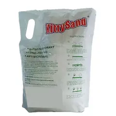 Tofu Cat Litter KittySand Green Tea - Соева котешка тоалетна с аромат на зелен чай - 6 л / 2,5 кг
