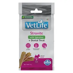 Vet Life Struvite Dental Treat Mini – Дентални стикове за кучета от мини породи - 60 г