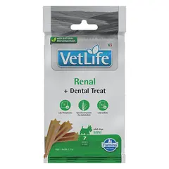 Vet Life Renal Dental Treat Mini – Дентални стикове за кучета от мини породи с бъбречни проблеми - 60 г