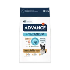 Advance Dog French Bulldog - суха хрна за френски булдог с патешко и ориз - 7.5 кг