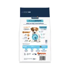Advance Dog Mini Puppy - суха храна за подрастващи кученца от мини породи с пилешко и ориз - 3 кг