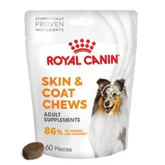 Royal Canin® Skin & Coat Adult Supplement - Хранителна добавка за кожа и козина за кучета - 240 г