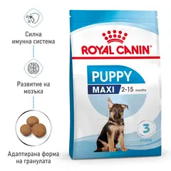 Royal Canin Maxi Puppy - суха храна за подрастващи кучета от едри породи