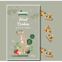 Chicopee Fruit Cookies - веган бисквитки за кучета с ябълки и бъз,, 400 г