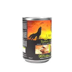 Ambrosia All Breed Turkey & Duck - здравословна храна за кучета от всички породи с Пуйка и Патица  - 400 гр.