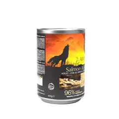 Ambrosia All Breed Salmon & Rabbit - здравословна храна за кучета от всички породи със Сьомга и Заек - 400 гр.
