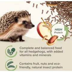 Beaphar Hedgehog Food - Пълноценна храна за всички видове таралежи, 1 кг