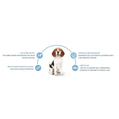Advance Dog Medium Adult Light - суха храна за кучета от средни породи, склонни към напълняване, с пилешко и ориз - 12 кг
