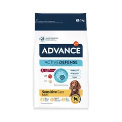 Advance Dog All Breeds Adult Sensitive - Суха храна за кучета с чувствително храносмилане с агнешко и ориз - 12 кг