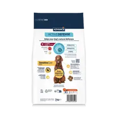 Advance Dog All Breeds Adult Sensitive - Суха храна за кучета с чувствително храносмилане с агнешко и ориз - 3 кг