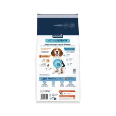 Advance Dog Medium Adult Light - суха храна за кучета от средни породи, склонни към напълняване, с пилешко и ориз - 12 кг