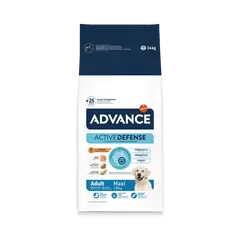 Advance Dog Maxi Adult -  суха храна за кучета от едри породи с пилешко и ориз - 14 кг