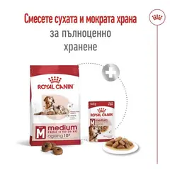 Roayl Canin Medium Ageing 10+ - Пълноценна храна за кучета в напреднала възраст от средни породи над 10 години - 15 кг