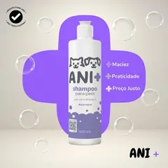 ANI + Pet Shampoo - Шампоан за кучета и котки с алое вера - 500 мл