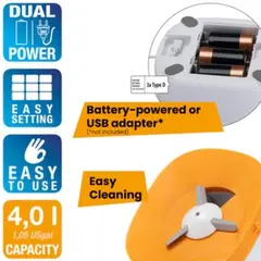 Ferplast Risto Pet Feeder - Автоматичен диспенсър за храна за кучета и котки