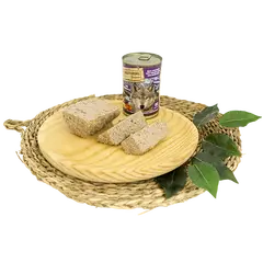 Natural Greatness Rabbit with Duck - Консерва за кучета със заек и патица, ябълка, домат и семена от копър - 400 г