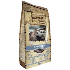 Natural Greatness Cat Atlantic Sea - Суха храна за  кастрирани котки със сьомга и пиле - 1,5 кг