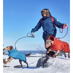 Hurtta Extreme Warmer ECO Eggplant - Зимно яке за куче в цвят патладжан