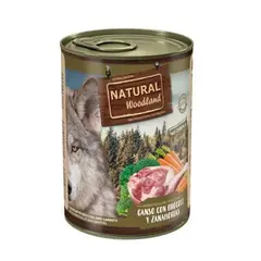 Natural Woodland Goose with Broccoli and Carrots - Kонсерва за куче с Гъше месо, броколи и моркови - 400 г