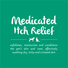 TropiClean Medicated Anti Itch Oatmeal and Tea Tree - Лечебен Шампоан против Сърбеж с Овес и Чаено Дърво - 355 мл