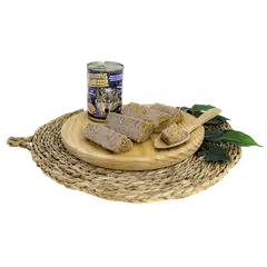 Natural Greatness Salmon with Turkey - Консерва за кучета със сьомга и пуйка, тиква, батати и облепиха - 400 г