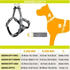 Ferplast GREENER Soft P Small Gray - Нагръдник за куче, сив