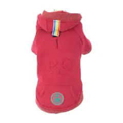 Freedog  L.A. Hoodie RED - Суитчър за кучета, червен