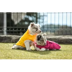 Freedog Pooch Coat YELLOW - Непромокаемо яке с качулка, жълто