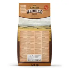 Wolfsblut Wide Plain Adult - суха храна за кучета с конско и сладки картофи, 12,5 кг