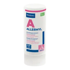 Virbac Allermyl Shampoo - Противовъзпалителен, антисептичен и имуномодулиращ шампоан за кучета и котки - 250 мл