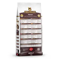 Wolfsblut VetLine Gastrointestinal суха храна за кучета със стомашно-чревни заболявания, патица и сладки картофи, 12 кг
