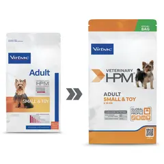 Virbac HPM Adult Small & Toy Dog- за кучета мини и малки породи над 10 месеца - 1,5 кг